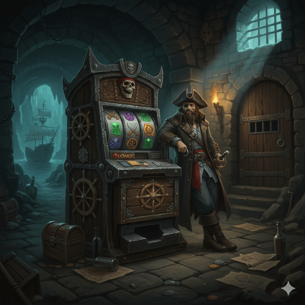 Calabozo Místico - Tragaperras de fantasía con magia y misterios en cuevas oscuras